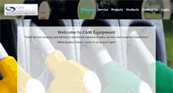 Desktop Screenshot of c-mequipment.com