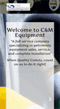 Mobile Screenshot of c-mequipment.com
